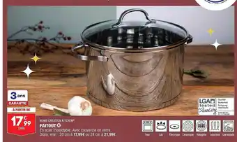 ALDI Faitout home création kitchen offre