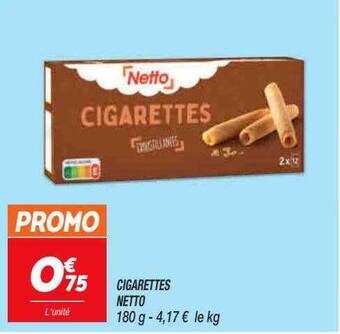 Cigarettes netto