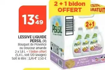 Maximarché Lessive liquide persil offre