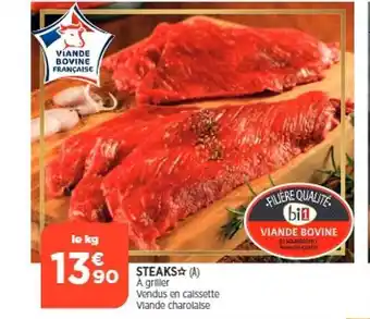 Steaks à griller