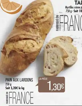 Match Pain aux Lardons offre