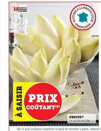 U Express Endive offre