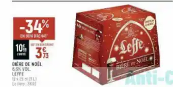 Casino Shop Bière de noël offre