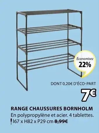 JYSK Range Chaussures Bornholm offre