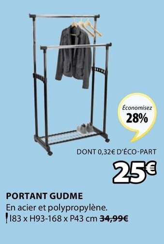 JYSK Portant Gudme offre
