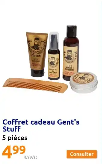 Action Coffret cadeau gent's stuff offre