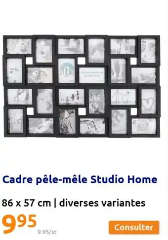 Cadre pêle-mêle studio home