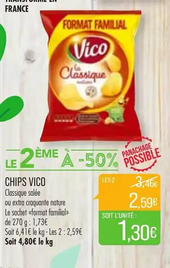 Match Chips Vico offre