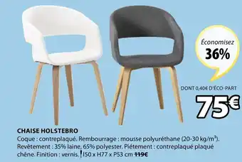 JYSK Chaise holsterbo offre