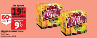 Auchan Bière aromatisée DESPERADOS offre