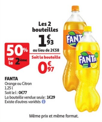 Auchan Fanta offre