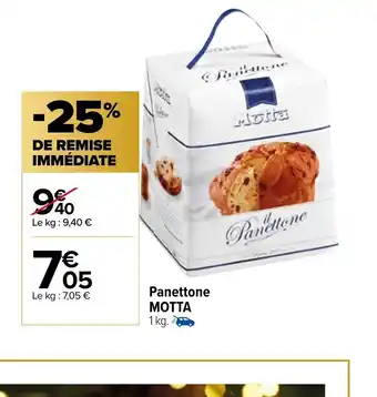 Carrefour Market Panettone Motta offre