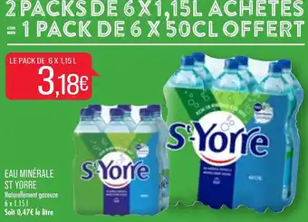 Match Eau minérale St Yorre offre