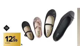Carrefour Market Ballerine enfant offre