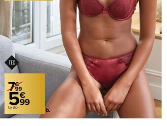 Carrefour Market Slip Femme offre
