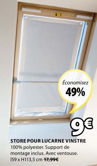JYSK Store Pour Lucarne Vinstre offre