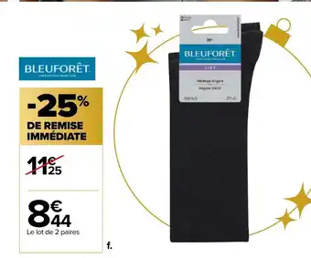 Carrefour Market Mi-Chaussette Femme offre