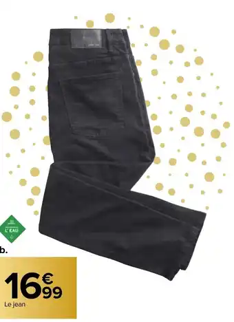 Carrefour Market Jean Slim Homme offre