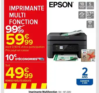 Carrefour Market Epson Imprimante Multi Fonction offre