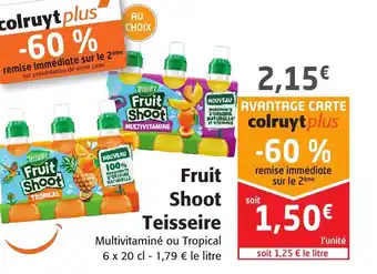 Colruyt Fruit Shoort Teisseire offre