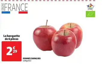 Auchan Pommes Swing Bio offre
