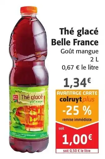 Colruyt Thé glacé Belle France offre