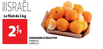 Mandarine à Déguster