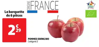 Auchan Pommes Swing Bio offre