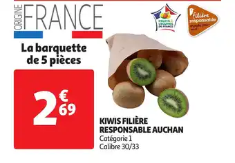 Auchan Kiwis Filière Responsable Auchan offre
