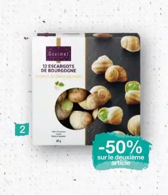 Monoprix Escargots De Bourgogne Belle Grosseur offre