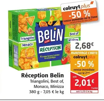 Colruyt Réception Belin offre