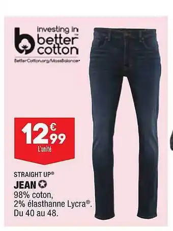 ALDI Jean straight up offre