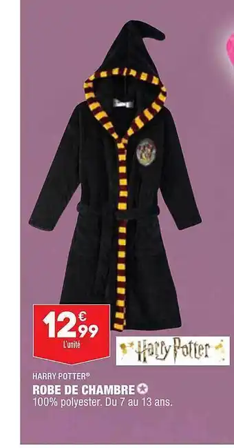 ALDI Robe de chambre harry potter offre