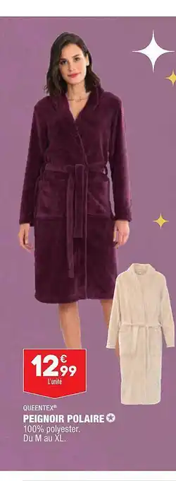 Peignoir polaire queentex