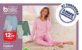ALDI Pyjama queentex offre