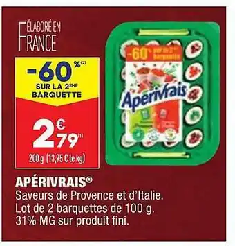ALDI Apérivrais offre