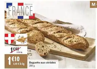 Baguette aux céréales