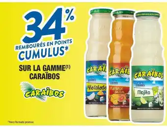 Migros La gamme caraïbos offre