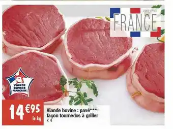 Migros Viande bovine : pavé***façon tournedos à griller offre