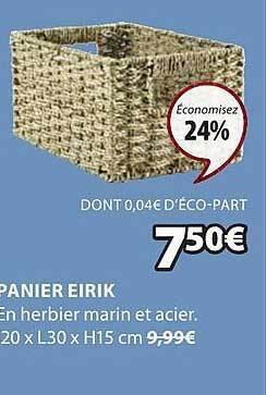 JYSK Panier eirik offre