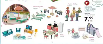 Meubles pour maison de poupées