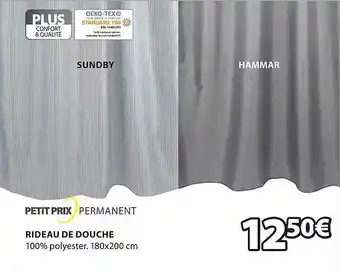 JYSK Rideau de douche offre