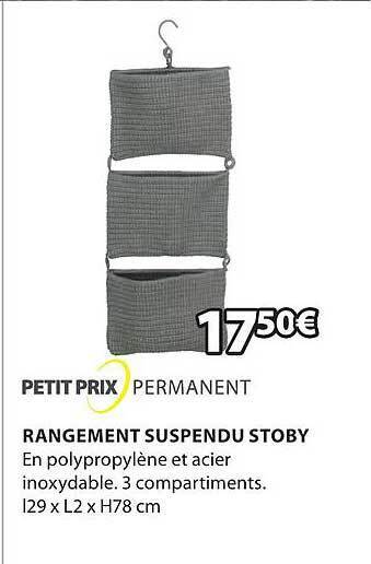 JYSK Rangement suspendu stoby offre