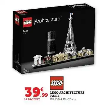 Hyper U Lego architecture paris lego offre