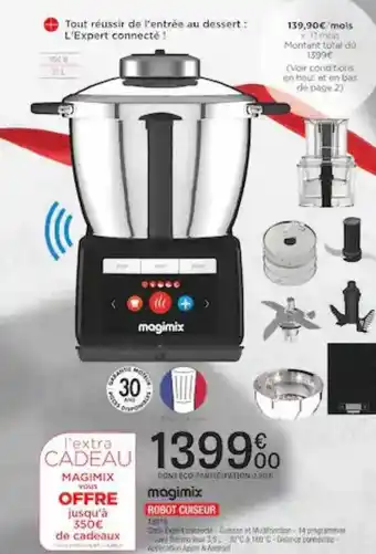 Extra Robot cuiseur magimix offre