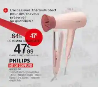 Extra Kit de coiffure philips offre