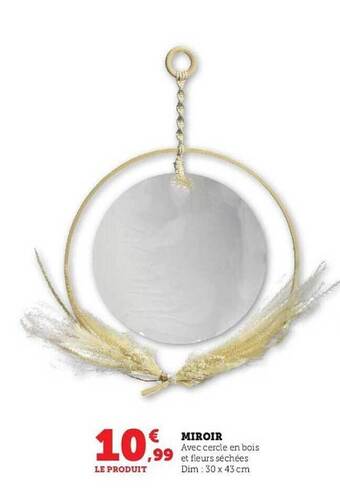 Hyper U Miroir offre