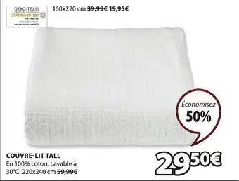JYSK Couvre-lit tall offre