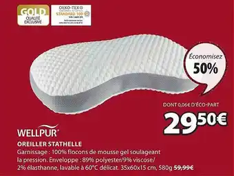 JYSK Oreiller stathelle wellpur offre