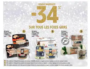 Intermarché Contact Les foies gras offre